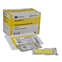 Dressing Petrolatum Impregnated Xeroform® 4 X 4 Inch Gauze Bismuth Tribromophenate / Petrolatum Sterile (25/BX 6BXS/CS) by Cardinal  ID 8884433500